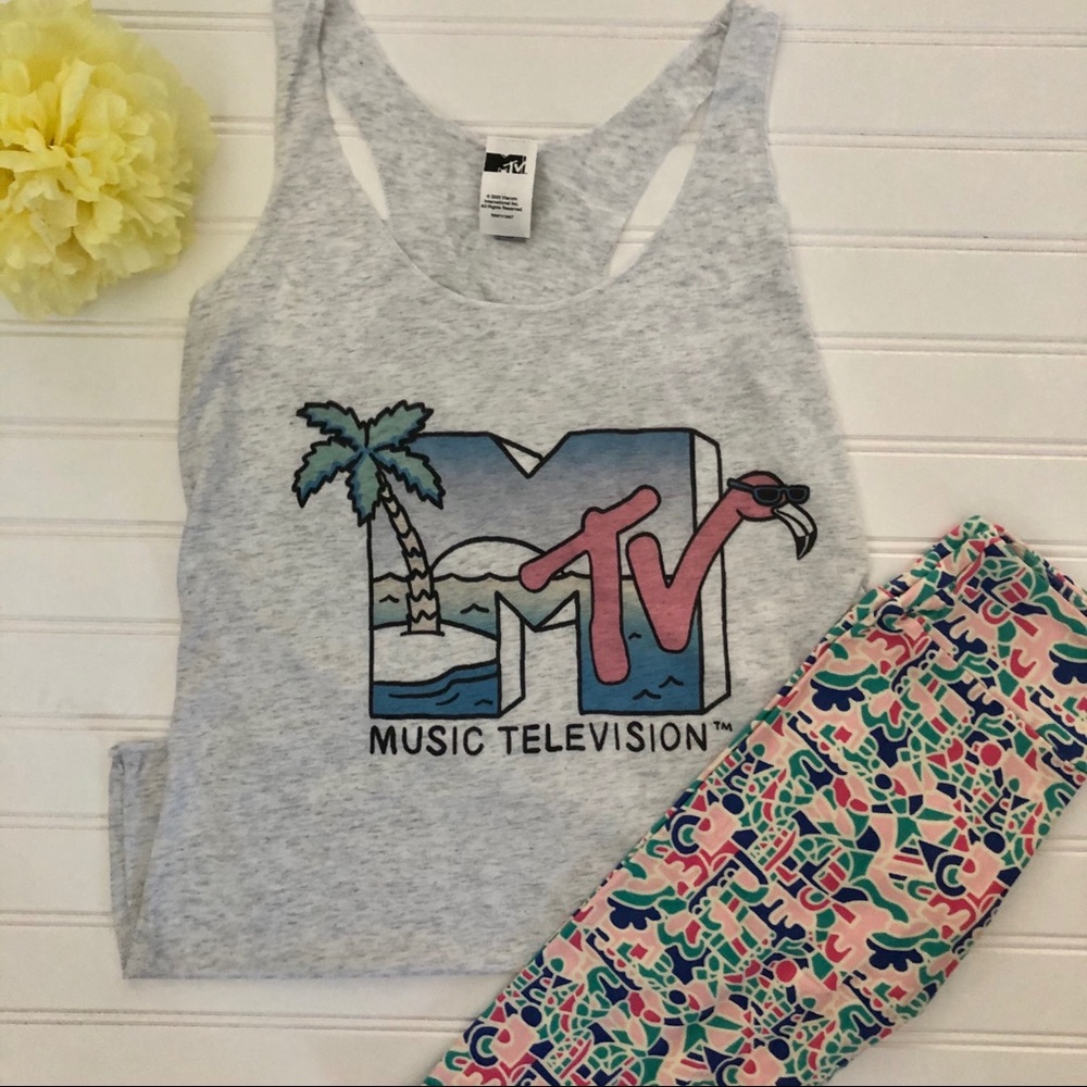NWOT - Vintage MTV Logo Lounge Set - XS